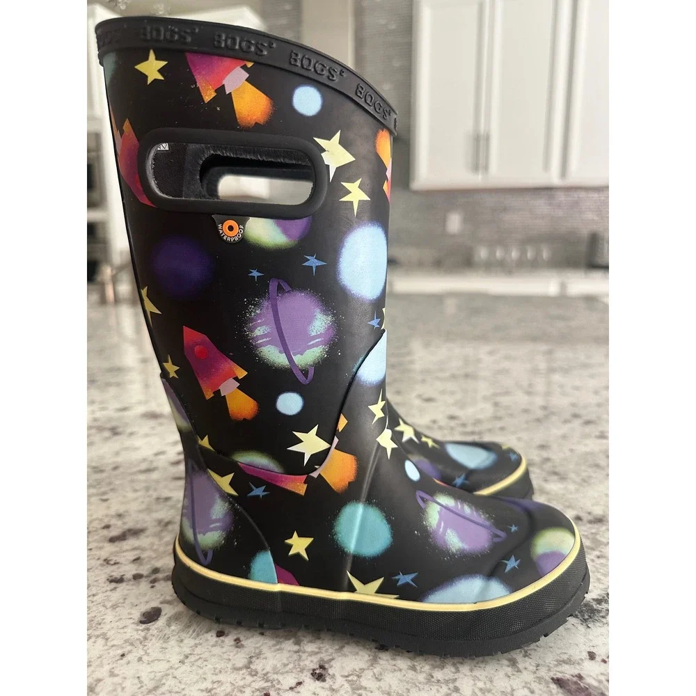Bogs Dreamcore Space Girls Rain Boots 13